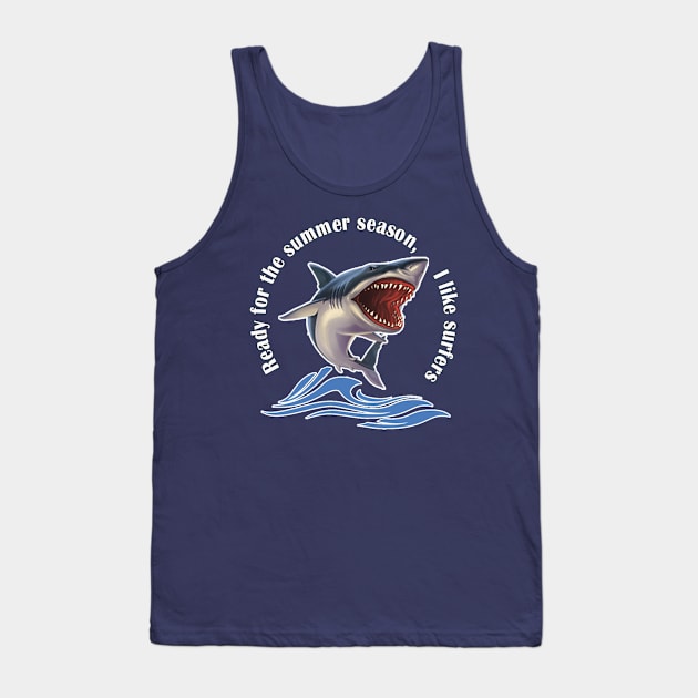 Ready for the summer season, I like surfers Tank Top by marleks